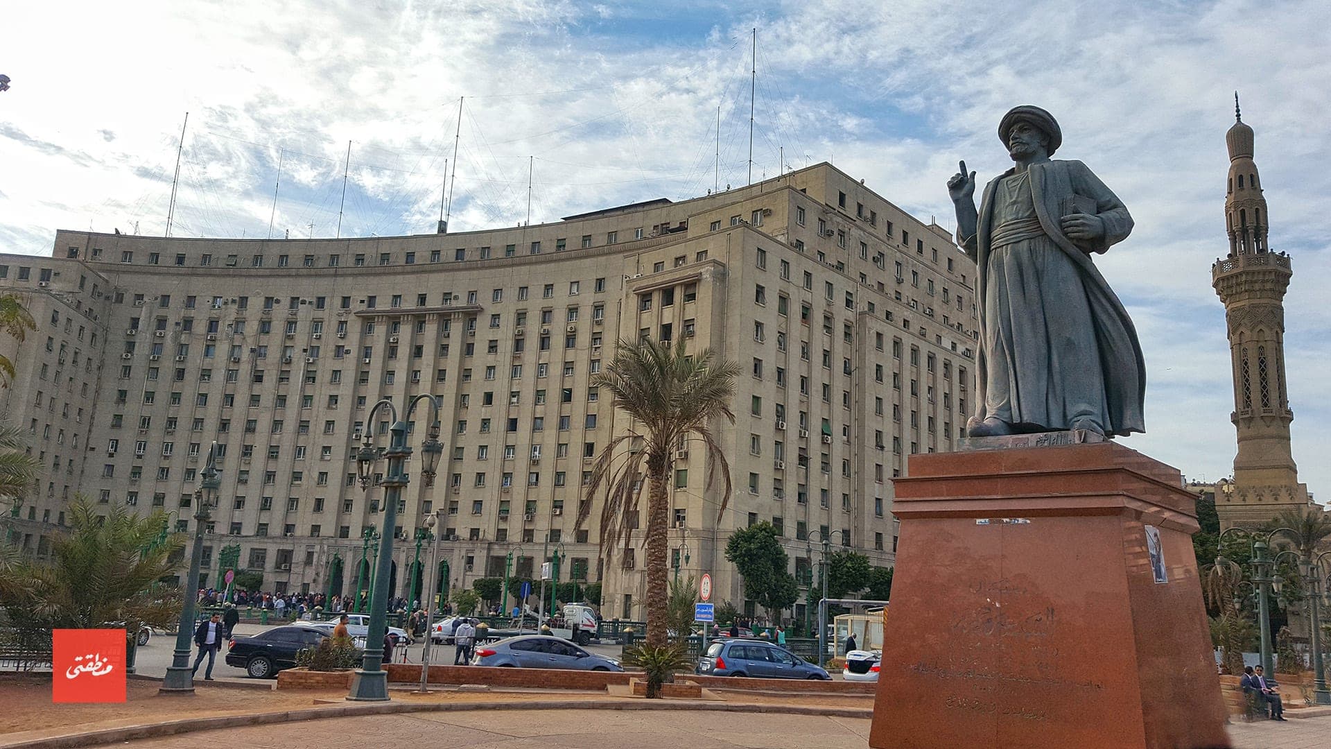 تمثال عمر مكرم في ميدان التحرير